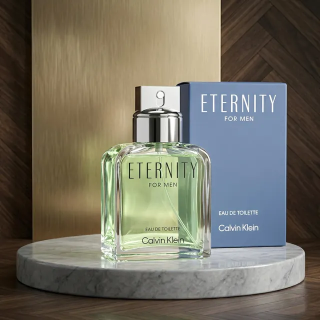 【CALVIN KLEIN】永恆男性淡香水 100ml(CK Eternity For Men香氛 專櫃公司貨)