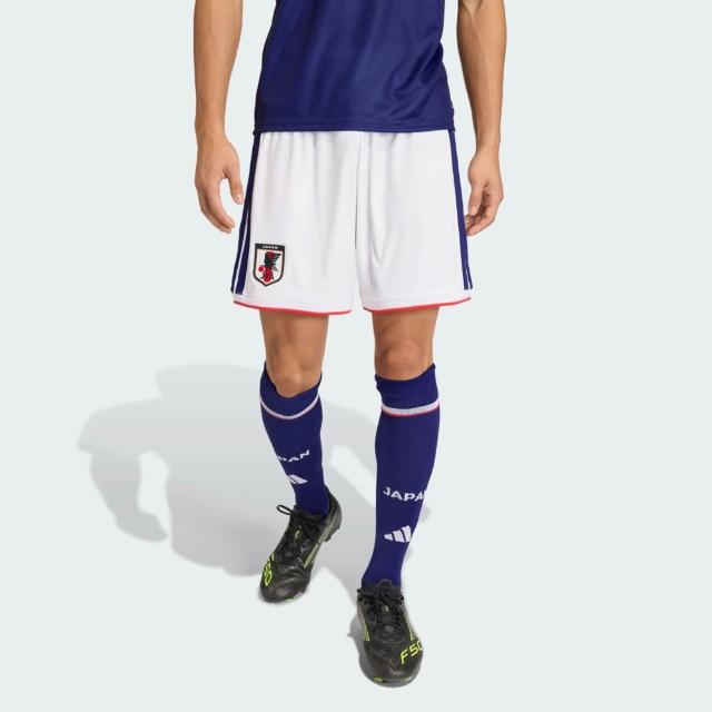 【adidas 愛迪達】Jfa H Sho 男 短褲 運動短褲 休閒短褲 白 世界盃 日本 主場(JN1868)