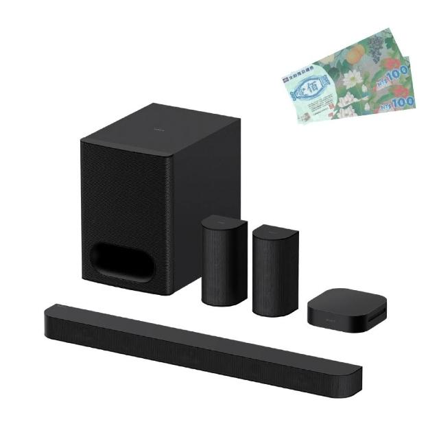 【SONY 索尼】BRAVIA Theatre System 6 多件式環繞家庭劇院 HT-S60(公司貨 保固12個月)