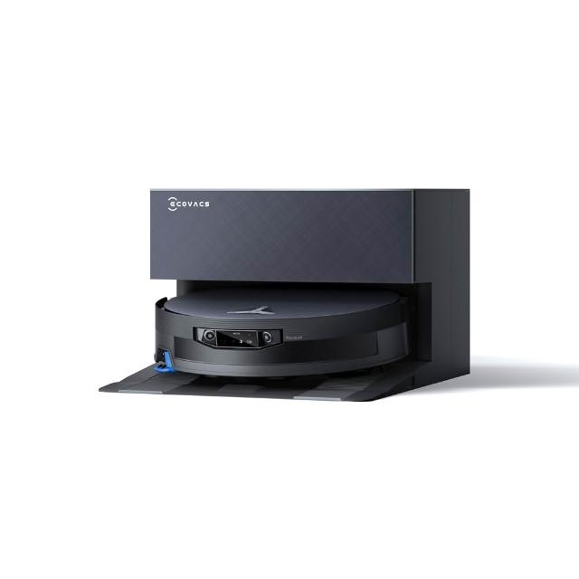 【ECOVACS 科沃斯】DEEBOT X12 PRO 上下水版 噴溶增壓滾筒洗地機器人(高壓噴射清潔液水/氮化鎵超充)