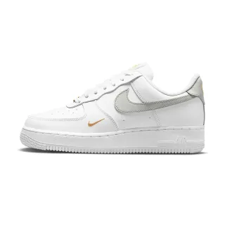 【NIKE 耐吉】Wmns Air Force 1”07 Ess 女鞋 白灰綠色 小金勾 AF1 休閒鞋 CZ0270-106
