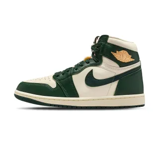 【NIKE 耐吉】Wmns Air Jordan 1 Retro Hi Og 休閒鞋 女鞋 綠白色 高筒 FD2596-101