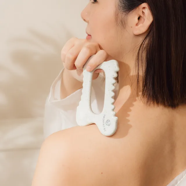 【阿嬤的配方】官方直營 漫步雲端按摩組｜精油按摩乳1瓶 火山石推拿按摩板(多功能5曲面/推拿放鬆/刮痧循環)