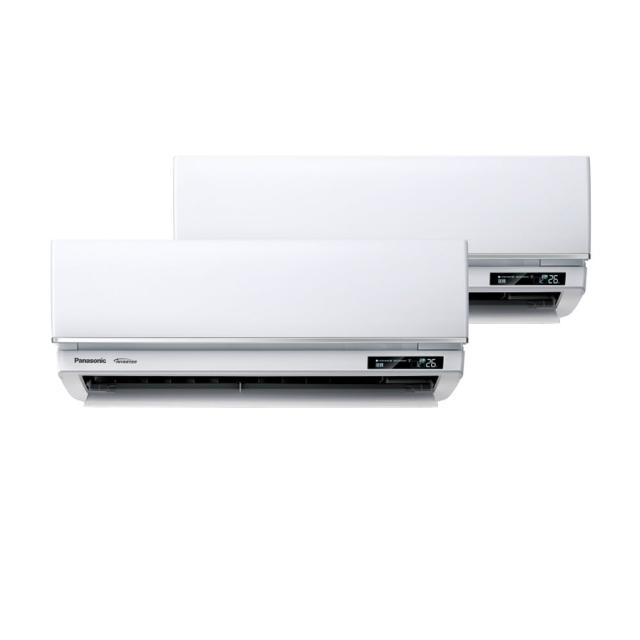 【Panasonic 國際牌】3-4坪+3-4坪 R32 一級能效 變頻冷暖一對二分離式(CU-2J56FHA2/CS-UX28BA2+CS-UX28BA2)