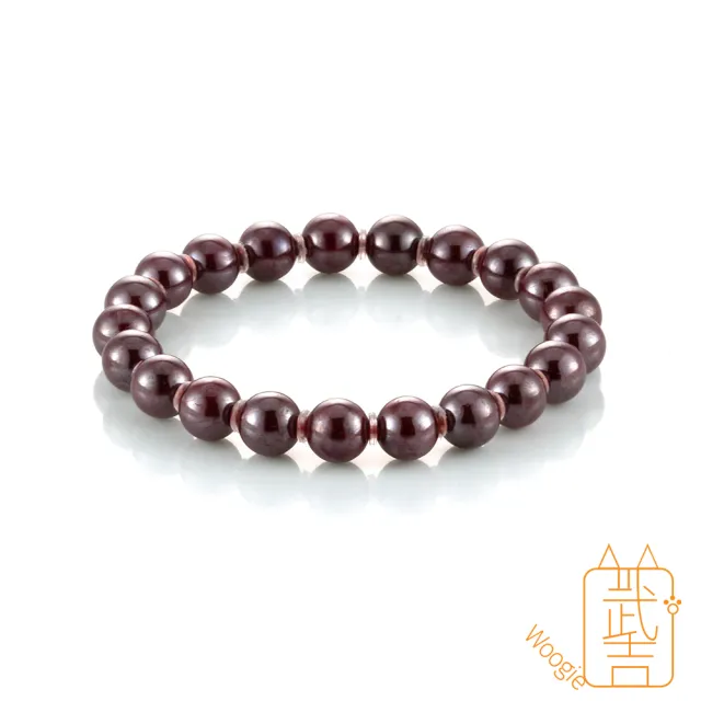 【Woogie武吉珠寶】精品級原礦烏金砂手鍊(8mm原礦烏砂)