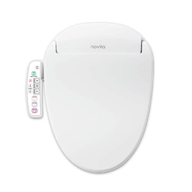 【Novita 諾維達】瞬熱式正離子濾水洗淨便座 BI-304ST 短型規格(ECO 節能/不銹鋼噴頭/薄型設計)