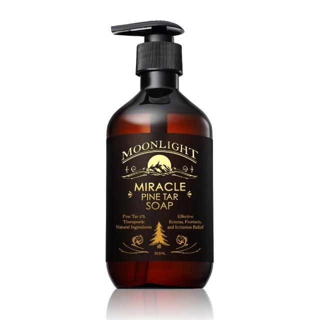 【Moonlight 莯光】奇蹟松焦油淨化洗髮精 365mL(140年經典 獨門松焦油)