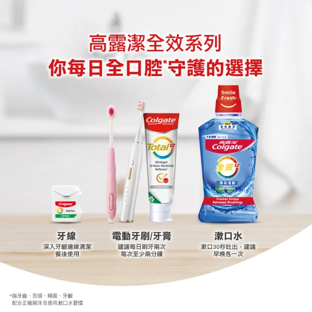 【Colgate 高露潔】三重功效牙膏160gX6入(潔白牙齒/口氣清新)