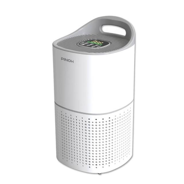 PINOH品諾 DA-A1005RW 負離子抗菌風扇，採用200CFM強勁風量，功效達0.141cmm - 0.169 cmm，提供高效空氣迴圈與負離子淨化功能。具一級能效能源標章，內建抗菌設計，保固1年。適閤家庭辦公使用，讓空氣清新舒適！