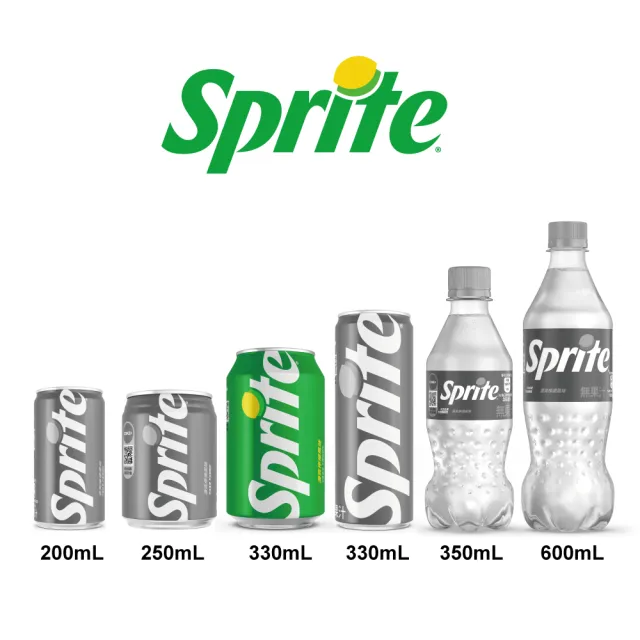 【Sprite 雪碧】易開罐330ml x24入/箱(TQF微笑標章)