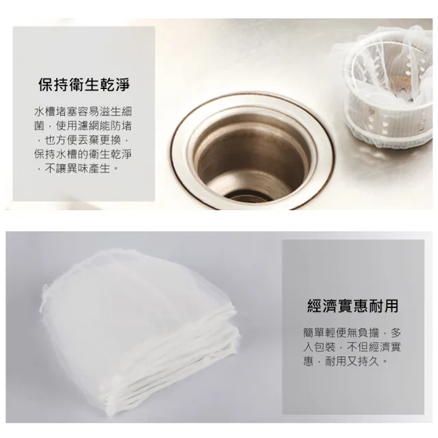 【樂居家】200枚-水槽菜渣過濾網(廚餘濾網 菜渣過濾 水槽過濾網 水槽濾網)