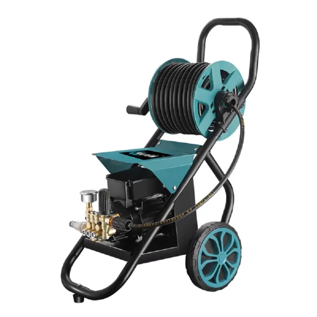 【FJ】工業級全銅無刷電機高壓清洗機MZO35(110V 全銅頭 清洗 淤泥清洗 洗車 災後清潔 15米 20米 250bar)