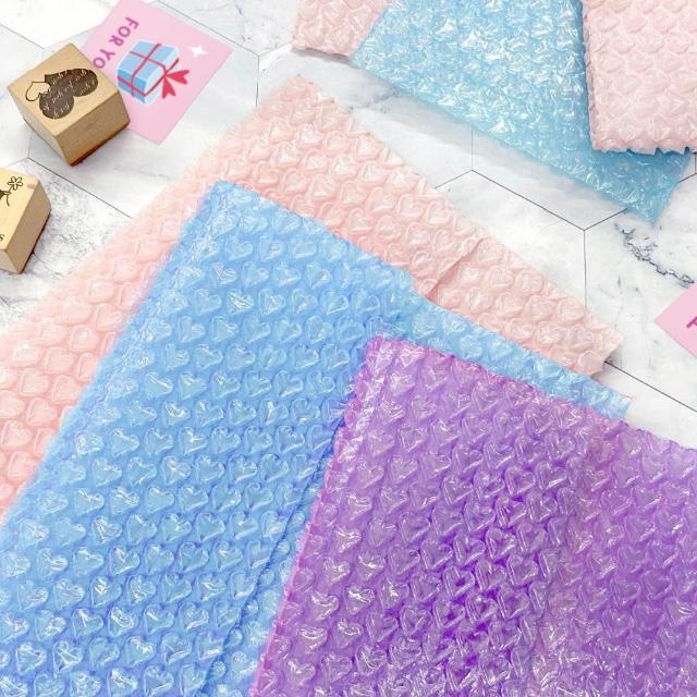 【SEASON 四季紙品禮品】愛心氣泡袋(中) 緩衝包材 BC2522-03~05