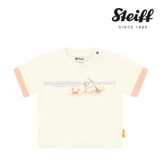 【STEIFF】熊頭童裝 印花圖案短袖T恤衫(短袖上衣)