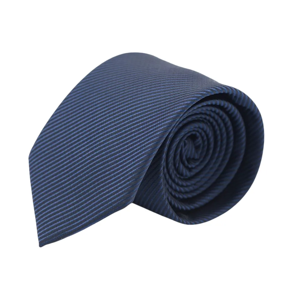 【per-pcs 派彼士】尚紳士雅痞領帶_深藍細斜紋(PW1001)