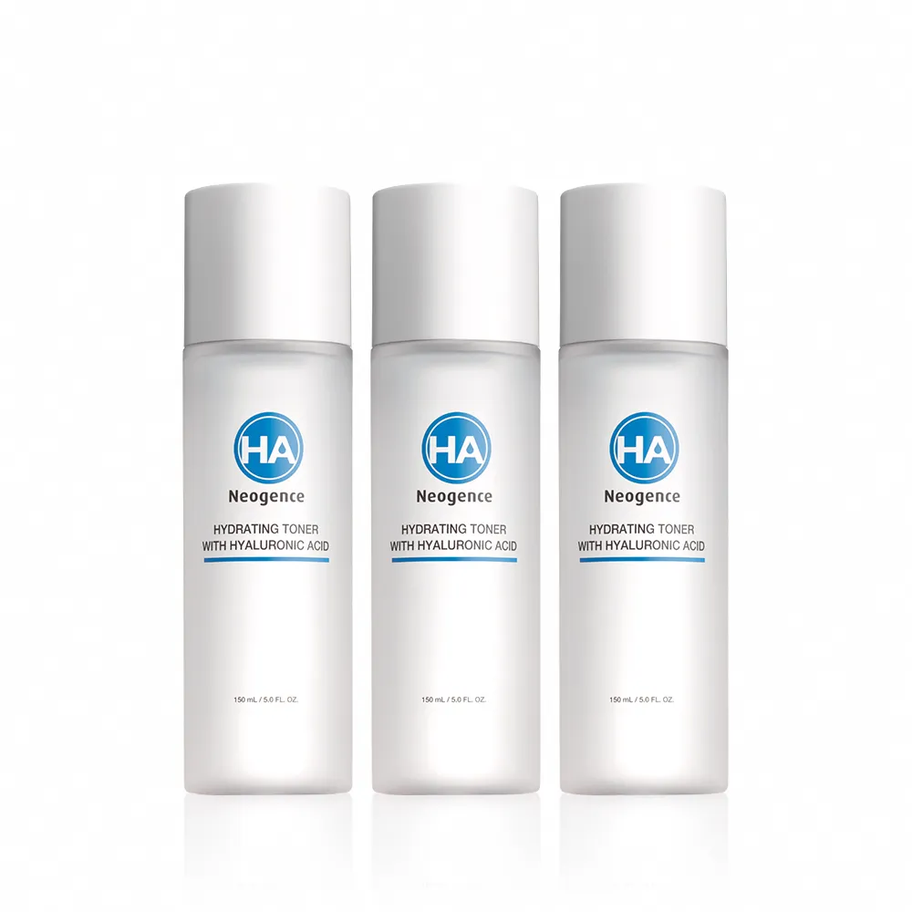 【Neogence 霓淨思】玻尿酸浸潤精華化妝水150ml-3入組