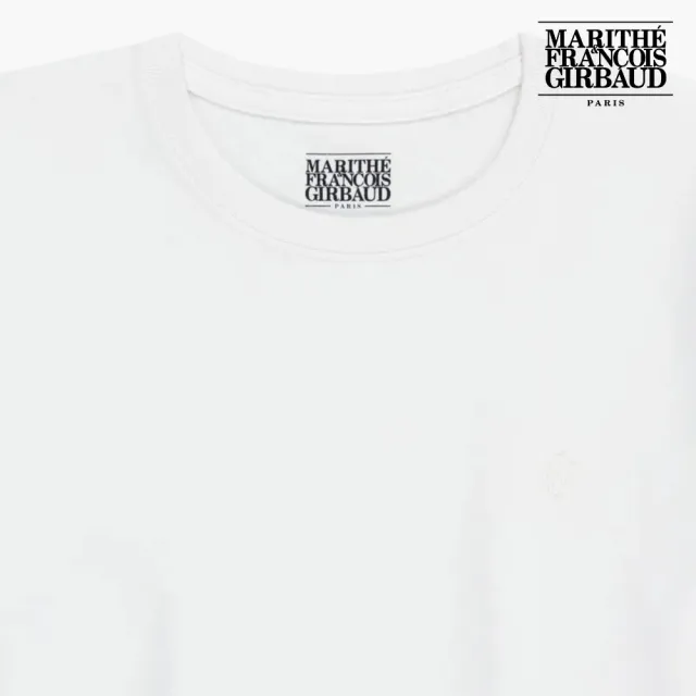 【MARITHE FRANCOIS GIRBAUD】官方旗艦 女款三件組圓標LOGO上衣(混合色)