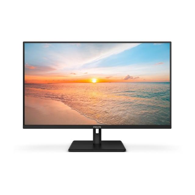 飛利浦32E1N1100L為31.5吋VA面板螢幕，支援1920X1080解析度與HDR技術，提供高對比度3000:1與1ms反應時間，100Hz更新頻率確保流暢畫面。具備抗藍光、零閃屏、廣視角與窄邊框設計，適合追劇、看片、學生與辦公使用，並具備VESA壁掛功能，重量僅6.64kg，外觀尺寸為714x513x261mm，提供三年保固。