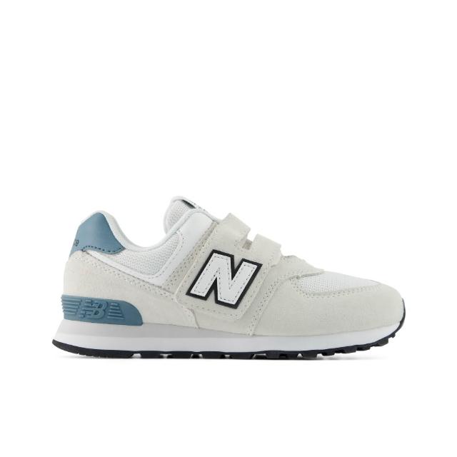 【NEW BALANCE】NB 童鞋 中童_P5746WH-W_男童/女童_米藍色(4-8歲)