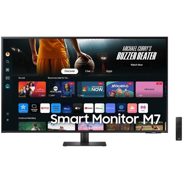 【Samsung 三星】S43FM702UC 43型 M7 4K Smart TV智慧聯網螢幕