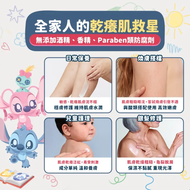 【CeraVe 適樂膚】史迪奇限量聯名組★長效清爽保濕乳 473ml雙入(彌月/臉部身體乳液)