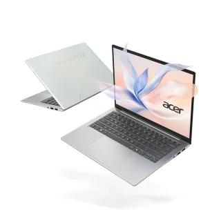 【Acer 宏碁】14吋999g極致輕薄OLED AI筆電-極光白(Swift Edge/SFE14-I51-77SW/Ultra 7-355/32G/512G/W11)