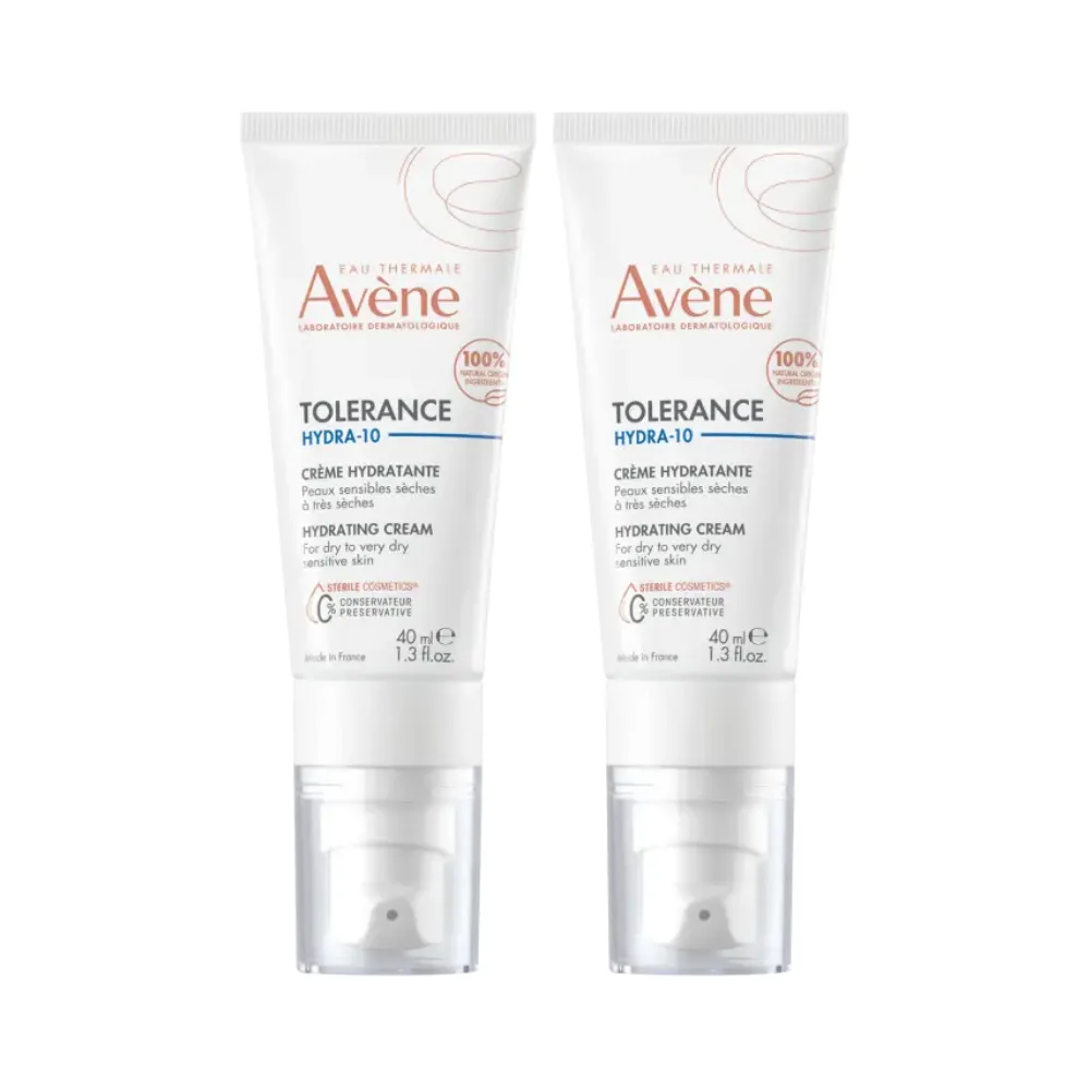 【Avene 雅漾】HYDRA-10極簡保濕霜40ml(二入組)