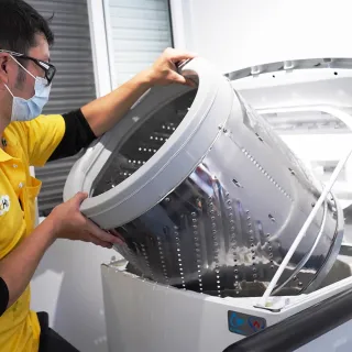 【HOHO 好服務好生活】4/16偷殺!先買先預約★直立式洗衣機清洗