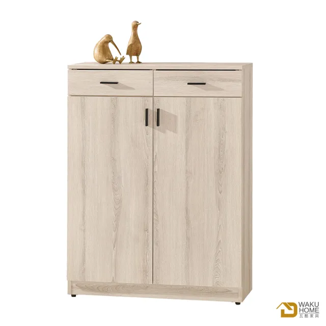 【WAKUHOME 瓦酷家具】Tor明亮生活2.7尺鞋櫃 A002-386-2