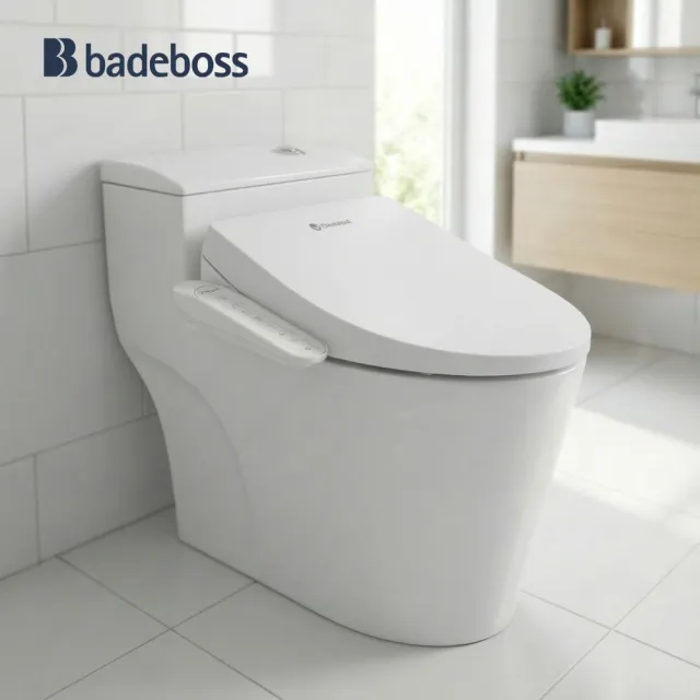 【badeboss】瞬熱式自動洗淨馬桶座 B-1612 (不鏽鋼噴嘴/免治馬桶/韓國原裝/IPX5防水)