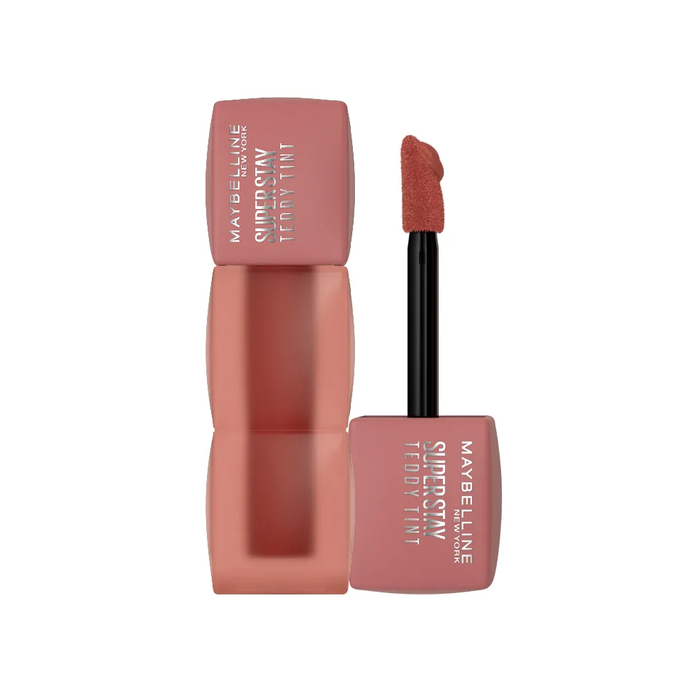 【MAYBELLINE 媚比琳】泰迪 半飽和絨霧液態唇泥