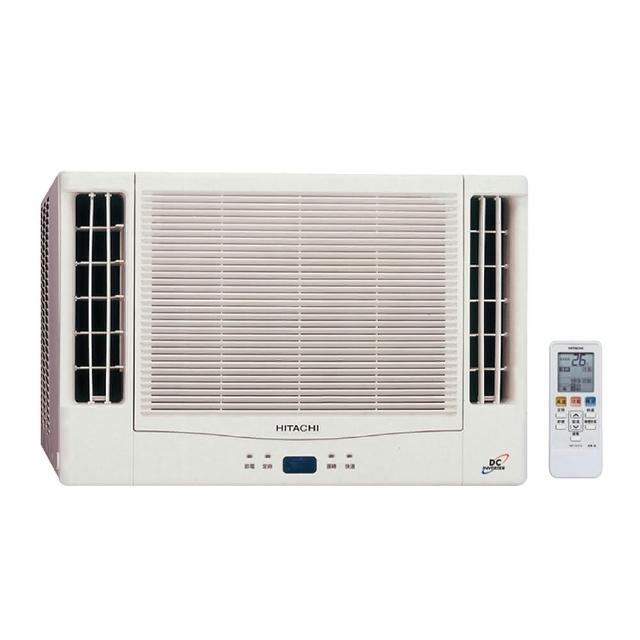 【HITACHI 日立】6-7坪變頻雙吹式冷暖窗型冷氣(RA-50HR)