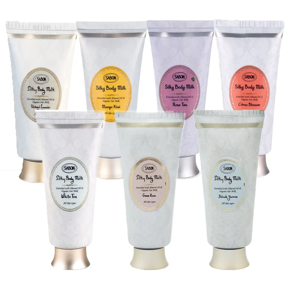 【SABON】絲綢身體乳液 200ml 條裝(多款任選.國際航空版)