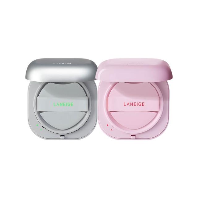 【蘭芝 官方直營】Neo型塑霧感/光感氣墊EX 15g*2(LANEIGE SPF46 PA++ / 1盒2蕊 #小方塊 遮瑕 隔離霜 防曬)