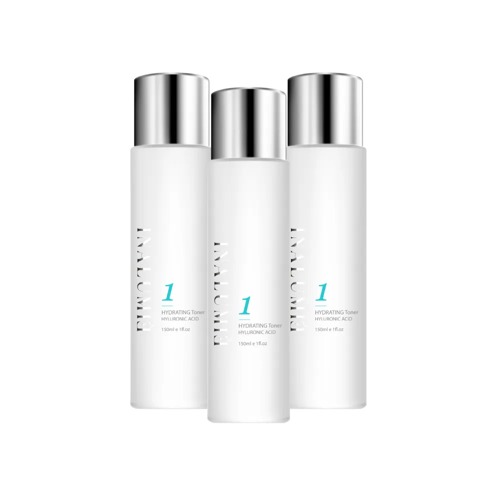 【INALUMIE 芙木之光】多重玻尿酸保濕精華化妝水x3瓶(150ml/瓶、化妝水、精華水、保濕舒緩敏弱肌)