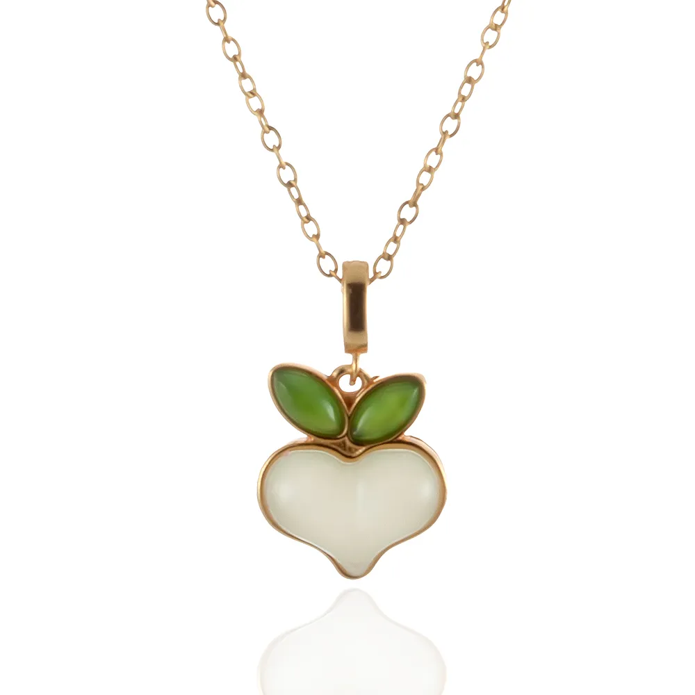 【Woogie武吉珠寶】精品和田玉純銀項鍊(萬能扣15x12mm)