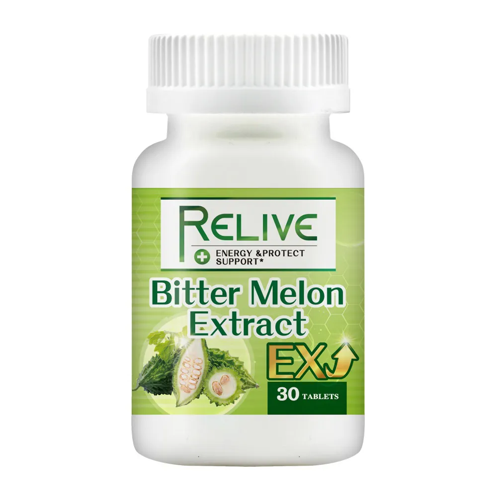 【RELIVE】山苦瓜穩糖胜月太量販超值(30顆/瓶*12瓶)