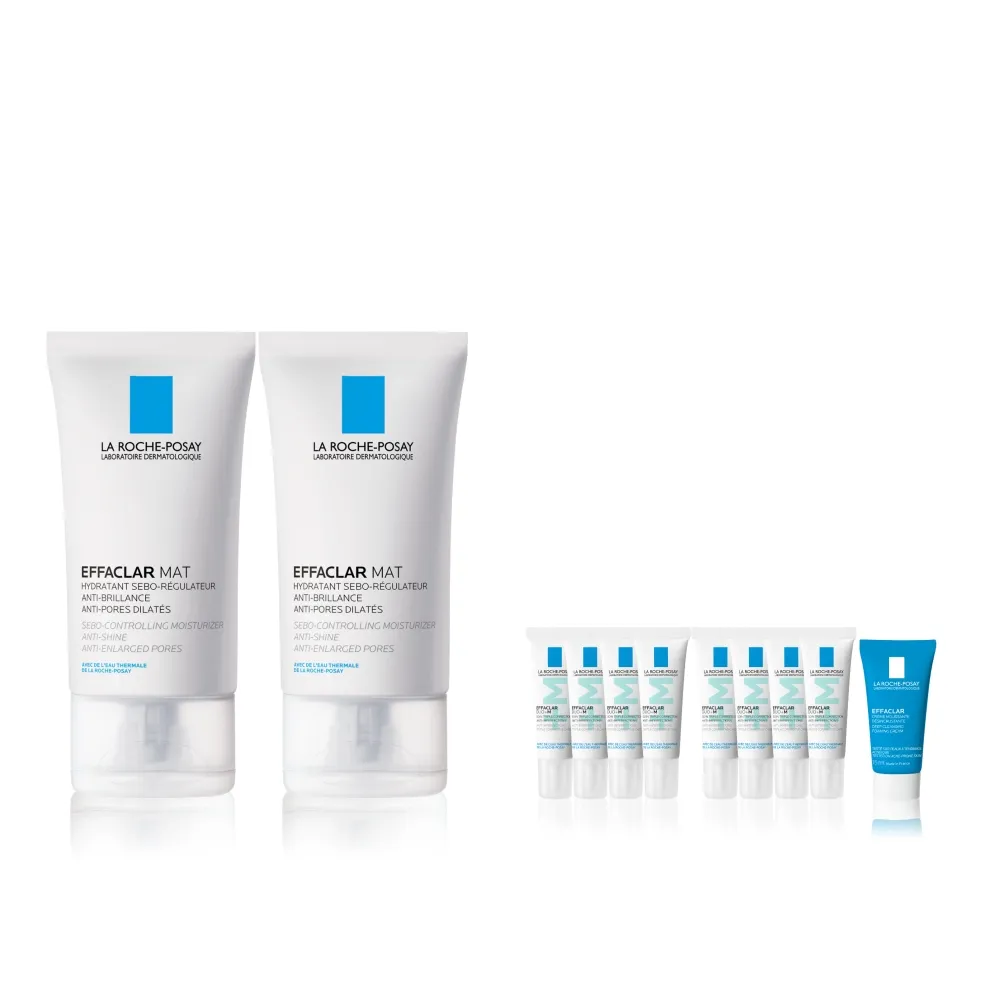 【理膚寶水】獨家限定★毛孔緊緻控油保濕乳 40ml 買80送75超值組_B(長效控油)