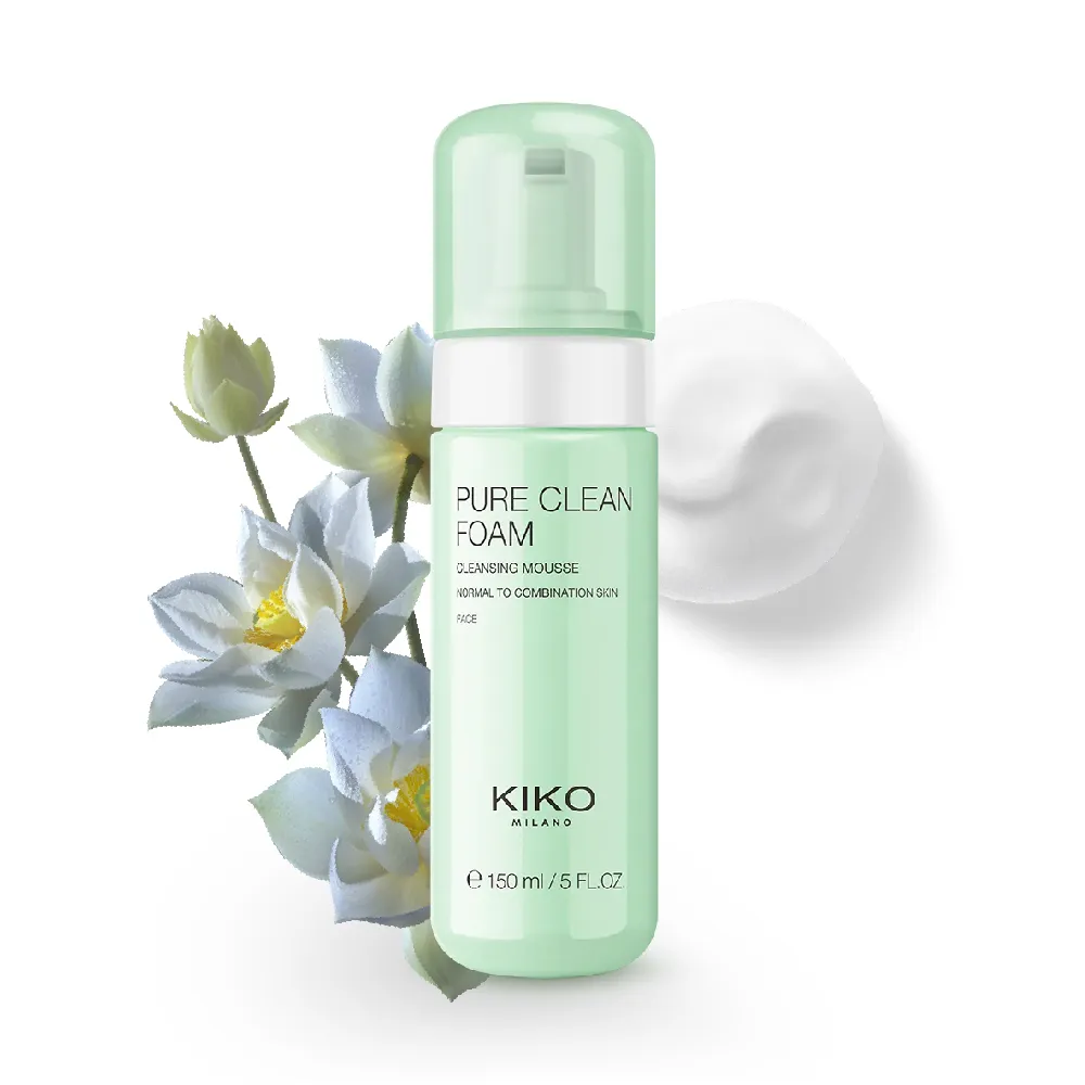 【KIKO MILANO】純淨蓮花潔顏幕斯 150ml(潔顏/潔顏幕斯/洗臉/洗臉幕斯/潔顏皂/洗臉皂)