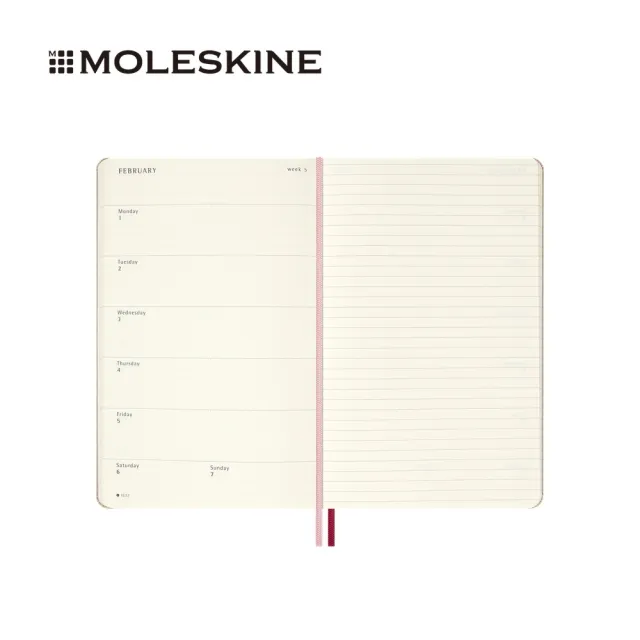 【MOLESKINE】櫻花系列限量 18個月手帳/ L型