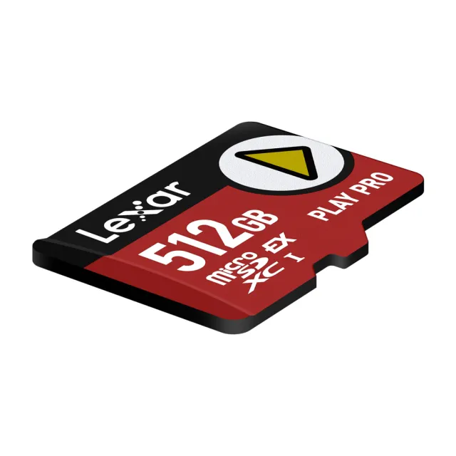 【Lexar 雷克沙】PLAY PRO microSDXC Express 512GB 超高速記憶卡(Switch 2專用)