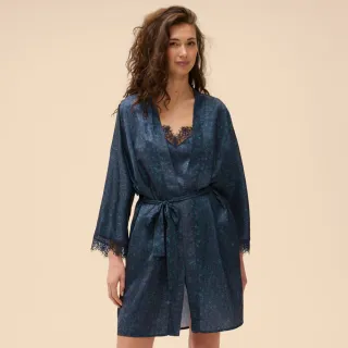 【Simone Perele 西蒙佩兒】SATIN SECRETS 秘密 罩杉 - 月光藍