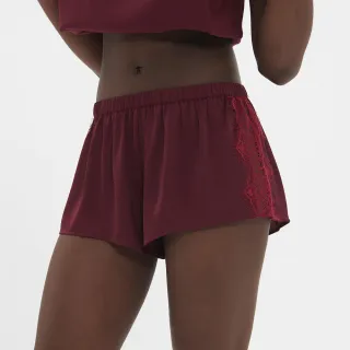 【Simone Perele 西蒙佩兒】SATIN SECRETS 秘密 短褲 魅惑晶紅