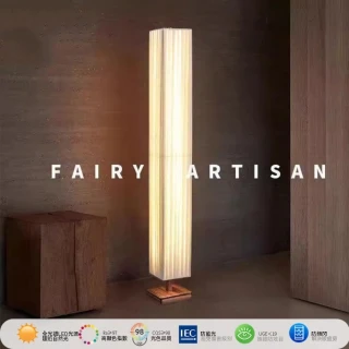 【諾必行】日式落地燈 民宿立式燈 客廳燈 氛圍燈 茶室燈 走廊燈 邊幾燈（1.2米 暖光/三色變光）