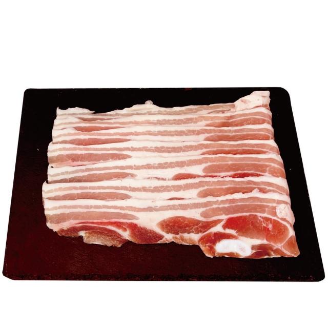 【約克街肉鋪】台灣豬五花肉片4包(250g±10%/包)