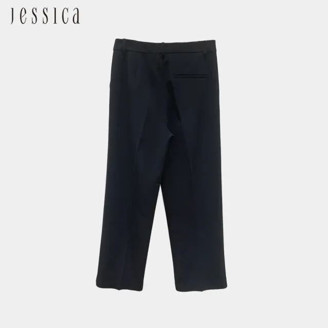 【JESSICA】通勤百搭經典西裝長褲235204（藍）