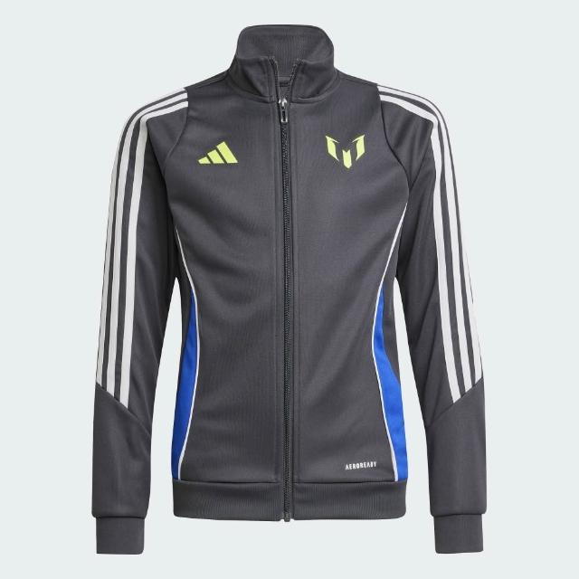 【adidas 愛迪達】MESSI 運動外套 吸濕排汗 童裝 JI5454