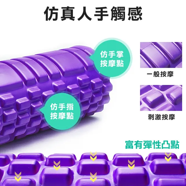 【悠活森氧】標準型按摩瑜珈柱(瑜珈柱 瑜珈滾輪 按摩滾筒 健身滾筒)
