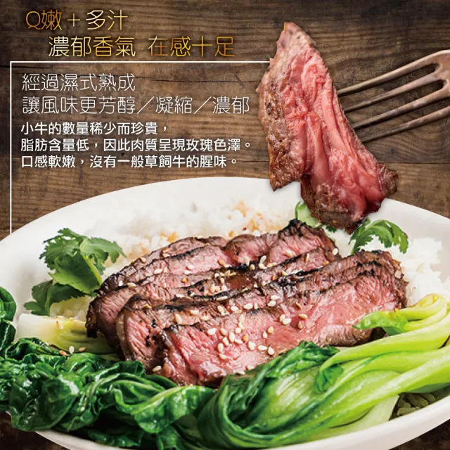 【約克街肉舖】澳洲小牛嫩肩牛排28片(100g±10%/片)