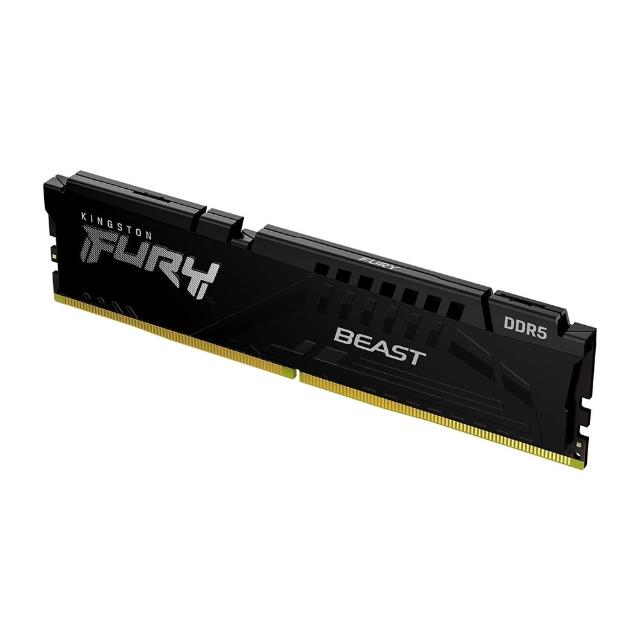 【Kingston 金士頓】FURY Beast DDR5 6000 16GB PC 記憶體(KF560C30BBE-16)